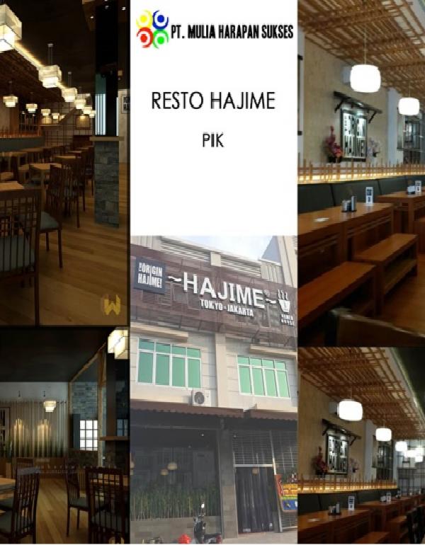 Resto Hajime Jepang PIK